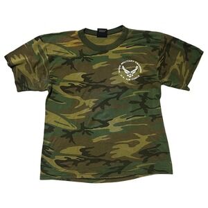 Rothco US Air Force Basic Military Training Camo T-Shirt Small Predators Graphic